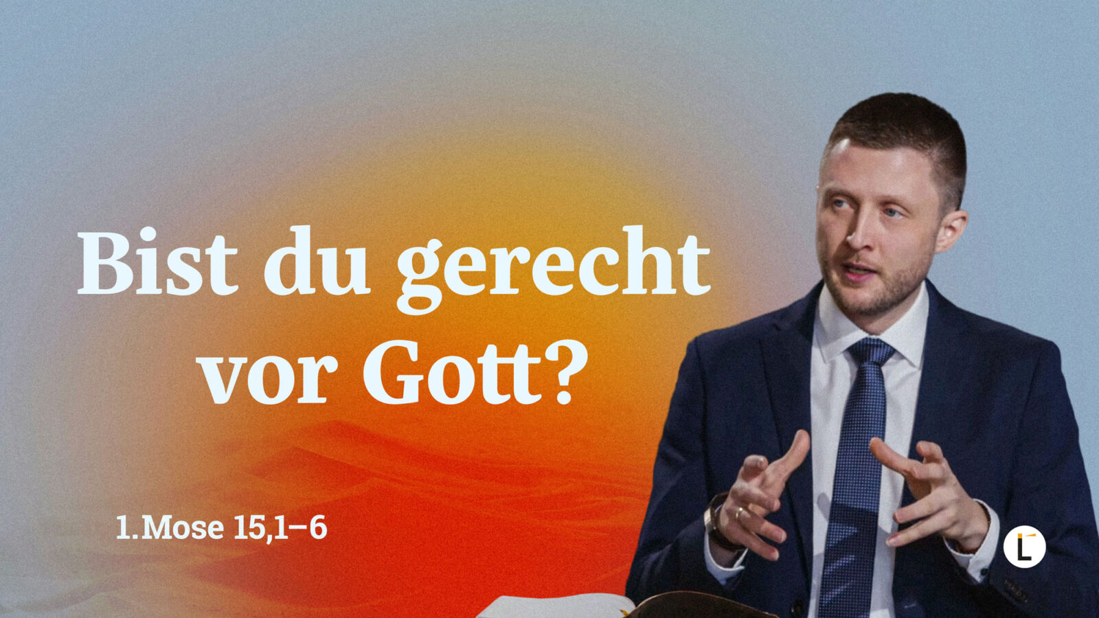 Bist du gerecht vor Gott?